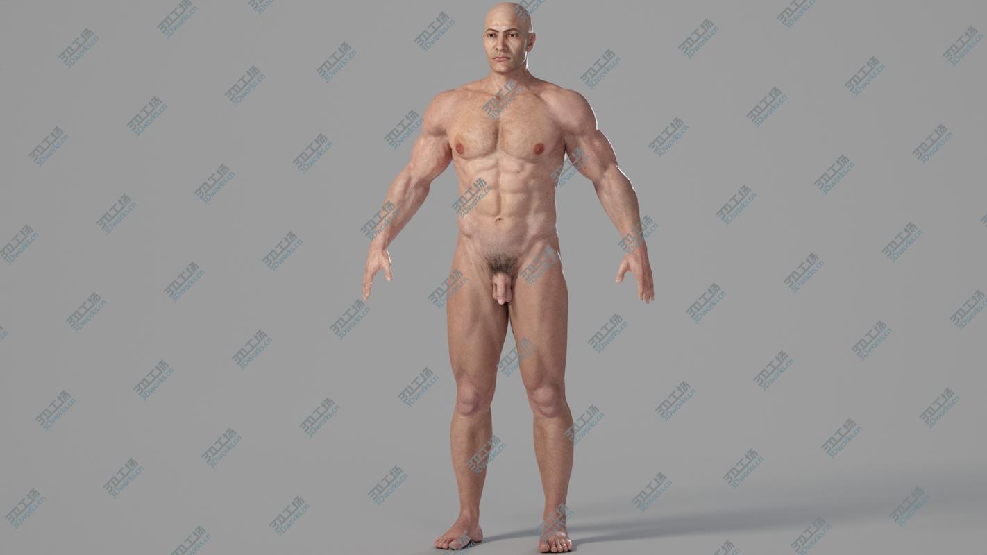 images/goods_img/202104094/3D Realistic Muscular Man Rigged Character model/4.jpg